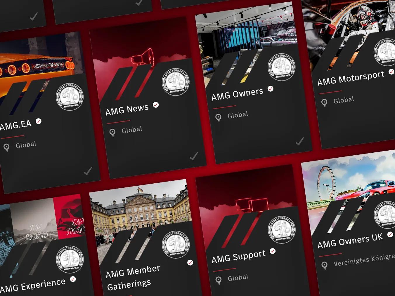 Bild der AMG Private Lounge Gruppen