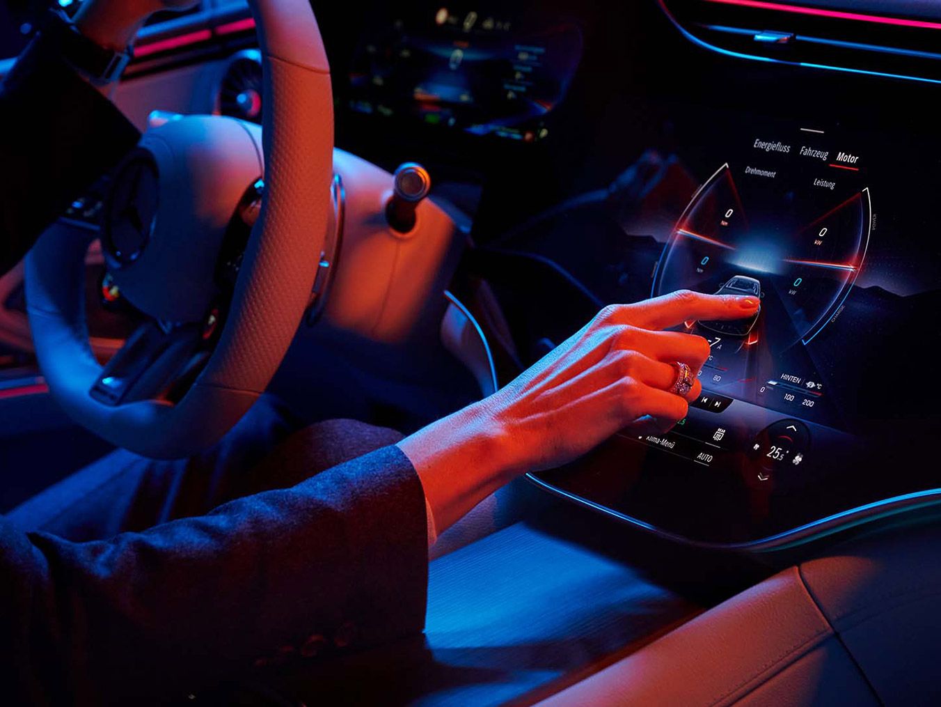 Interieur des Mercedes-AMG EQS 53 4MATIC+