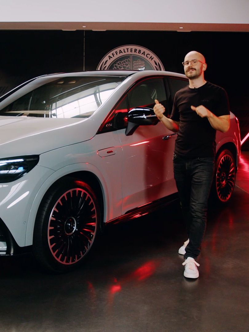 Der Produktmanager mit dem Mercedes-AMG EQE 53 SUV 4MATIC+