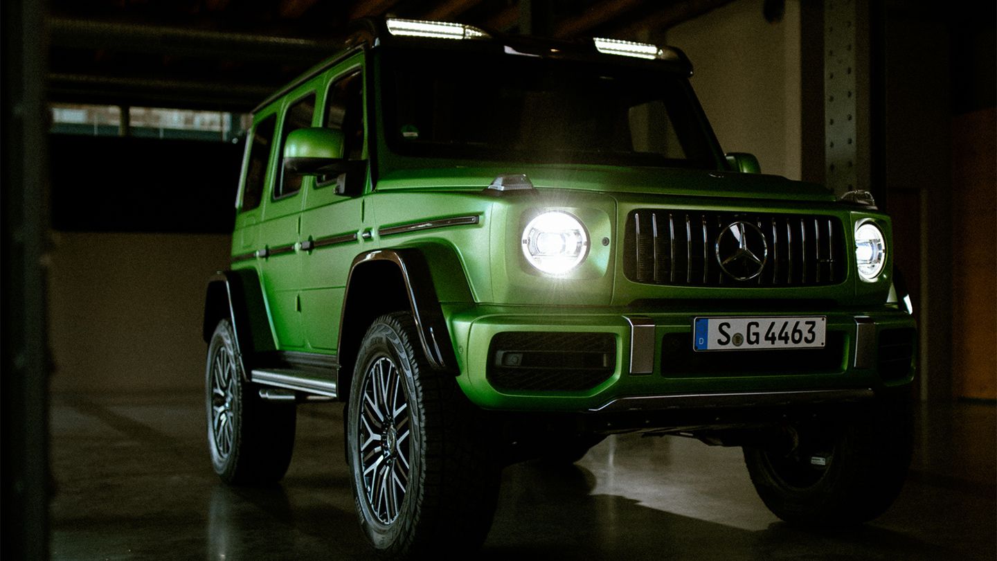 front view Mercedes-AMG G63 4x4²