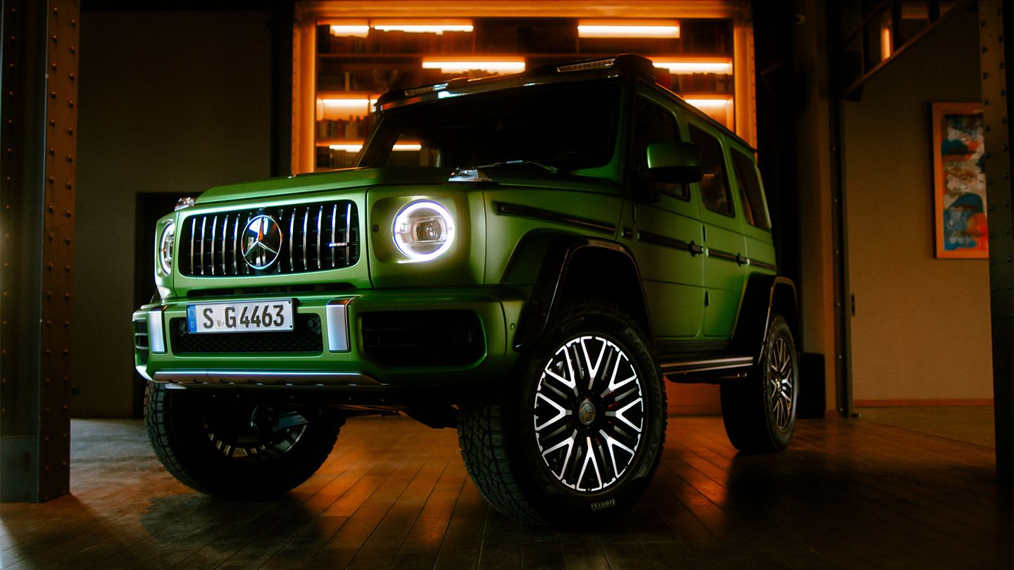 front view Mercedes-AMG G63 4x4²