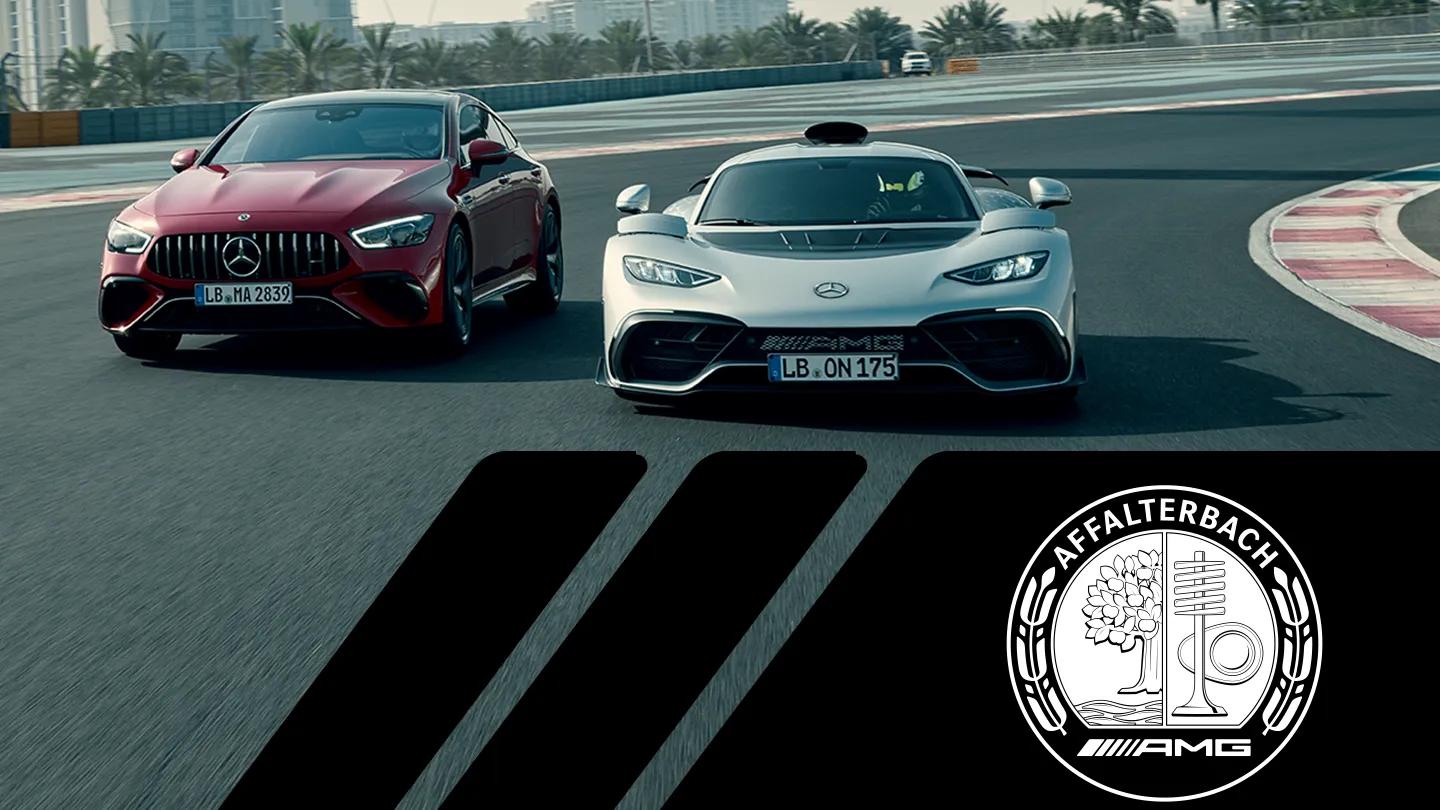 Mercedes-AMG ONE and Mercedes-AMG GT 63 S E PERFORMANCE