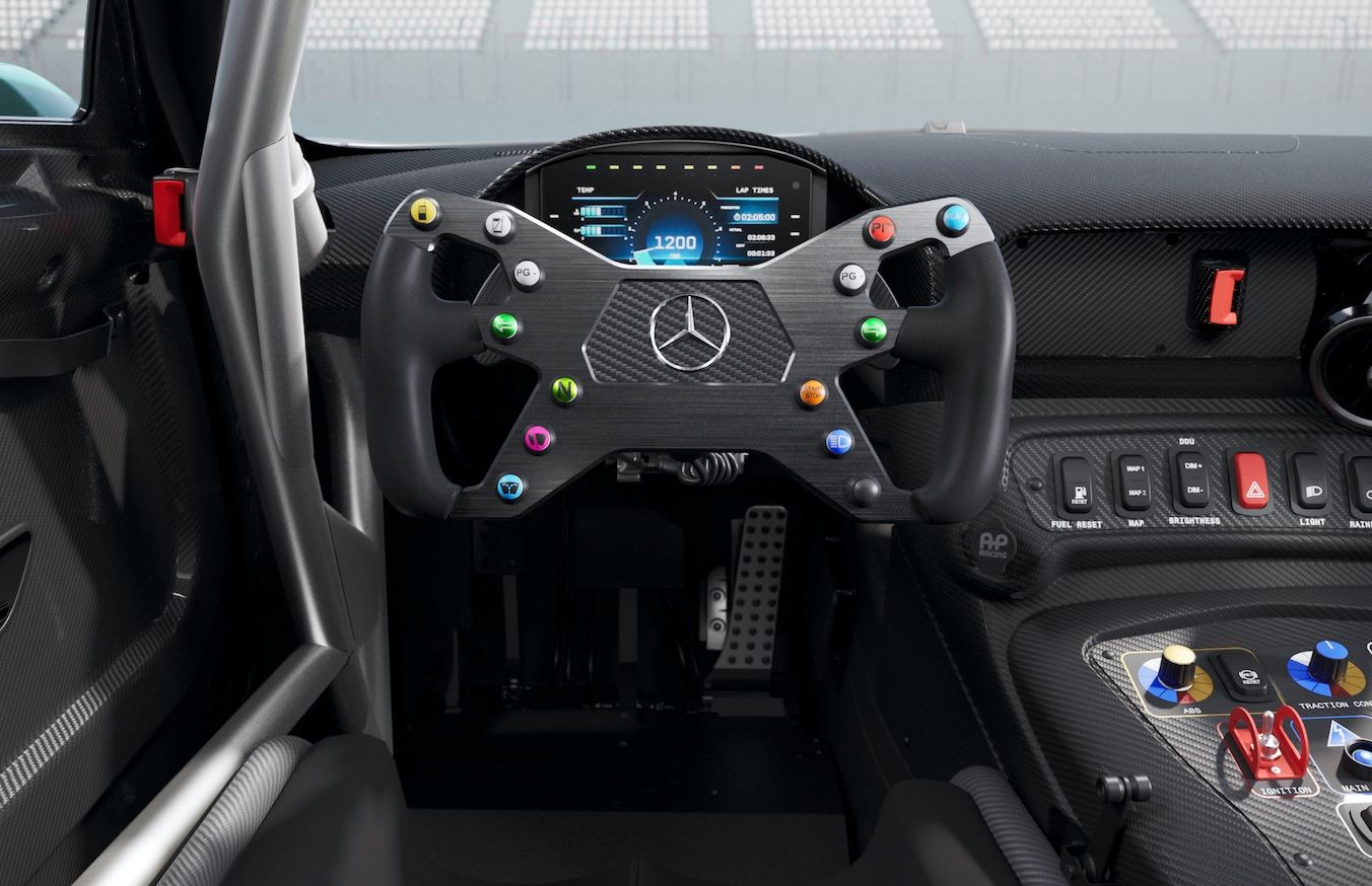 Interior of the Mercedes-AMG GT2