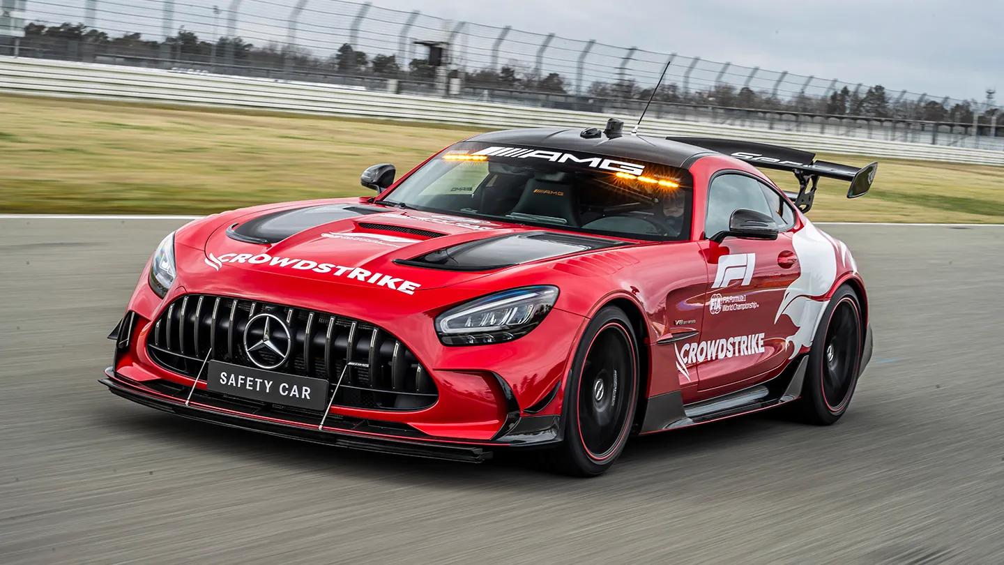 Safety Car on the track