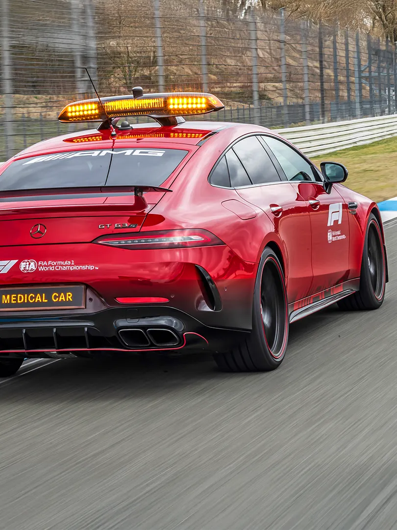 Medical Car on track