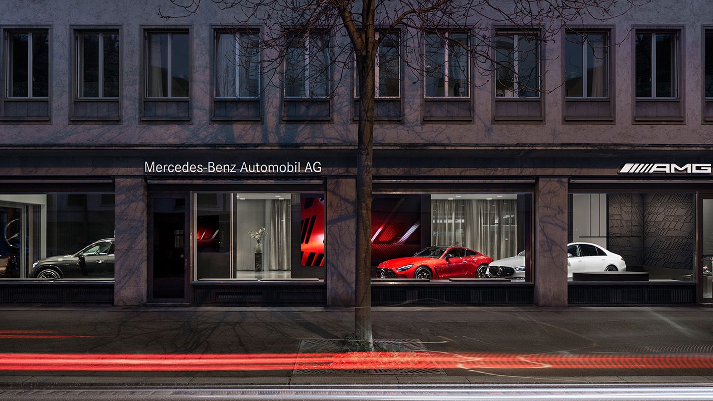 AMG Store Zürich.