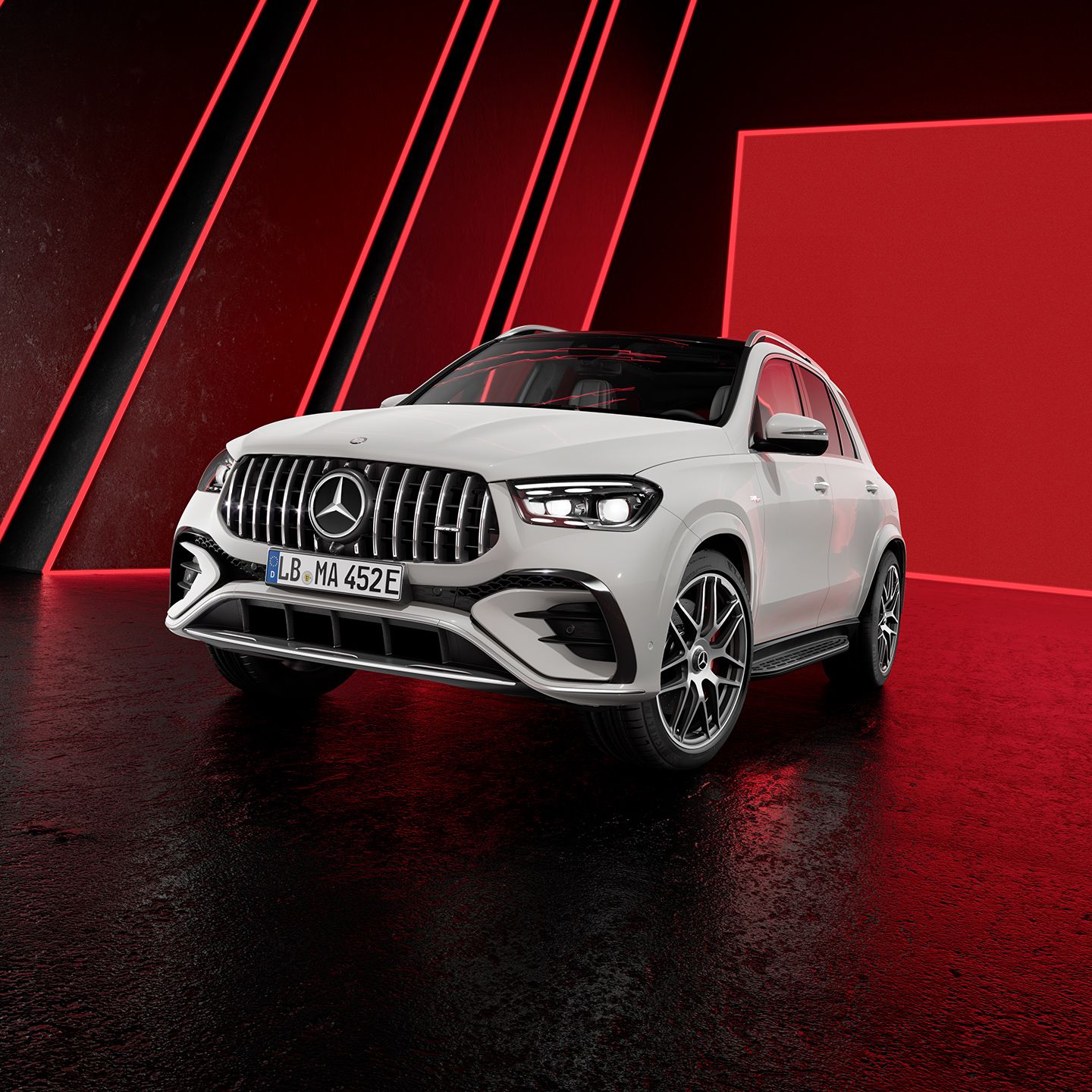 Mercedes-AMG GLE 53 HYBRID SUV Front.