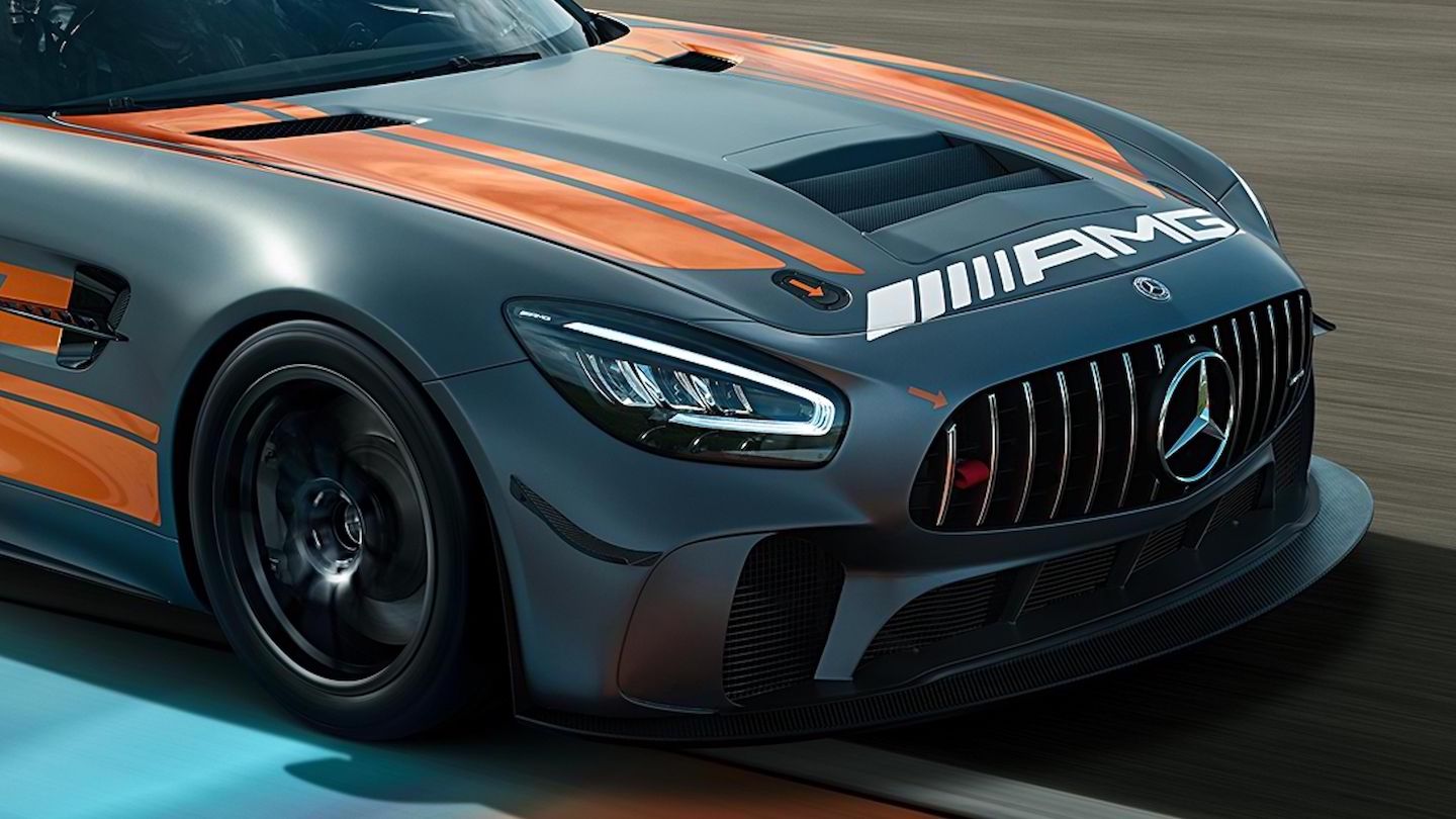 LED lights Mercedes-AMG GT4