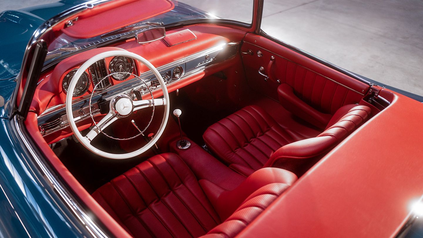 The Mercedes-AMG 300 SL Roadster Interior