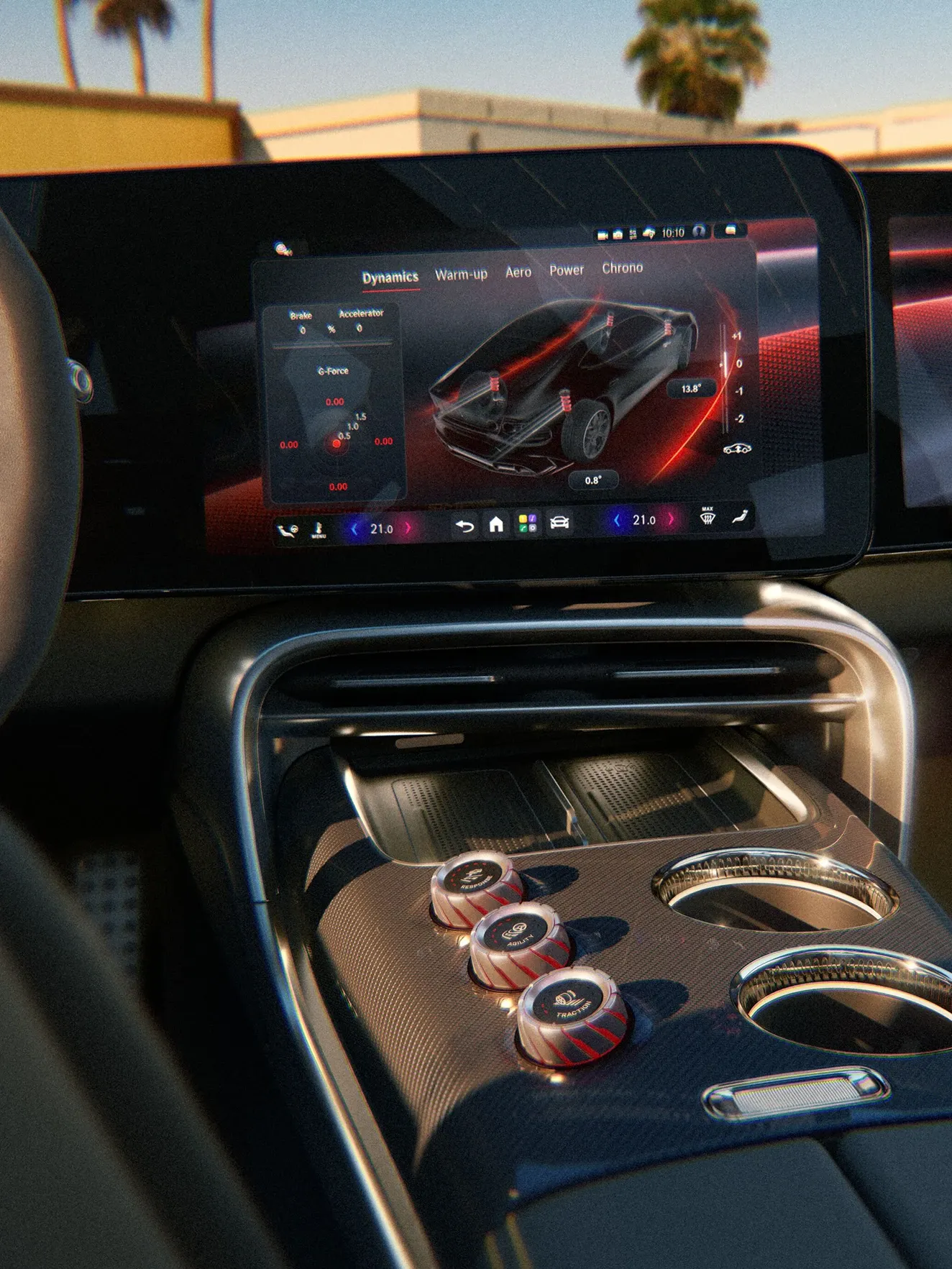 The AMG Race Engineer in the new Mercedes-AMG GT 4-Door Coupé