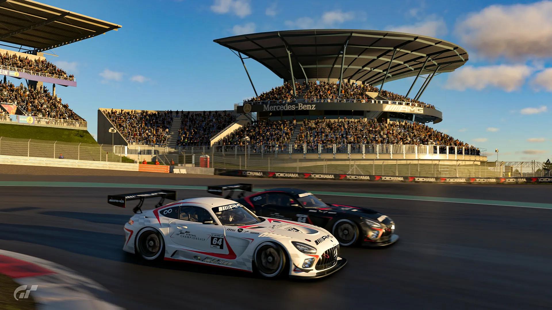 Mercedes-AMG Motorsport Virtual Championship racing at the Nürburgring