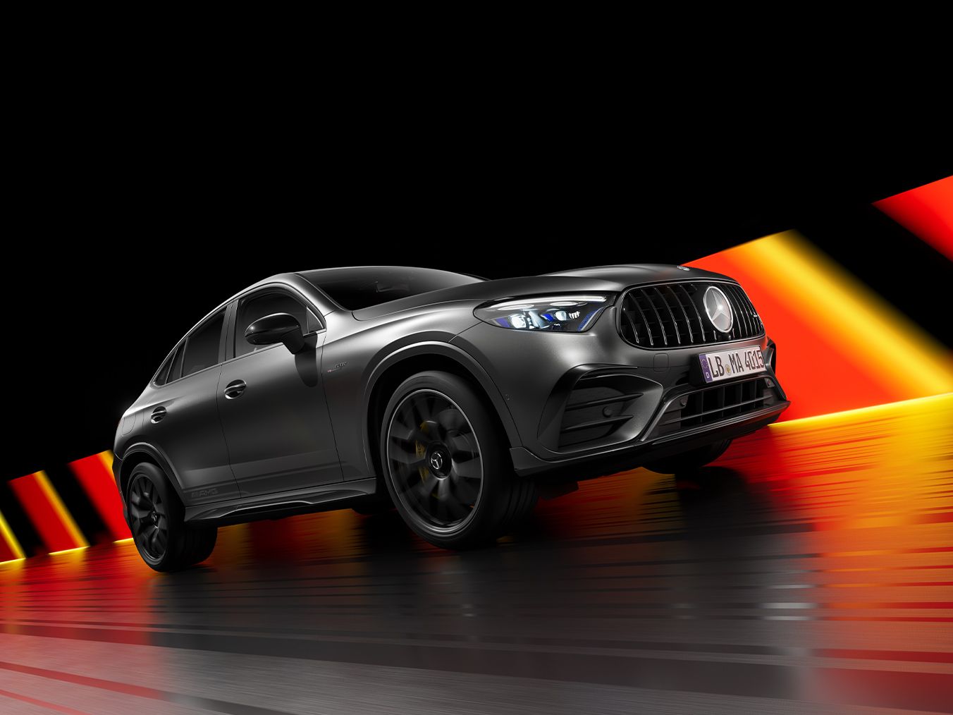 Mercedes-AMG GLC Coupe 63 S E Edition 1 Entrance.