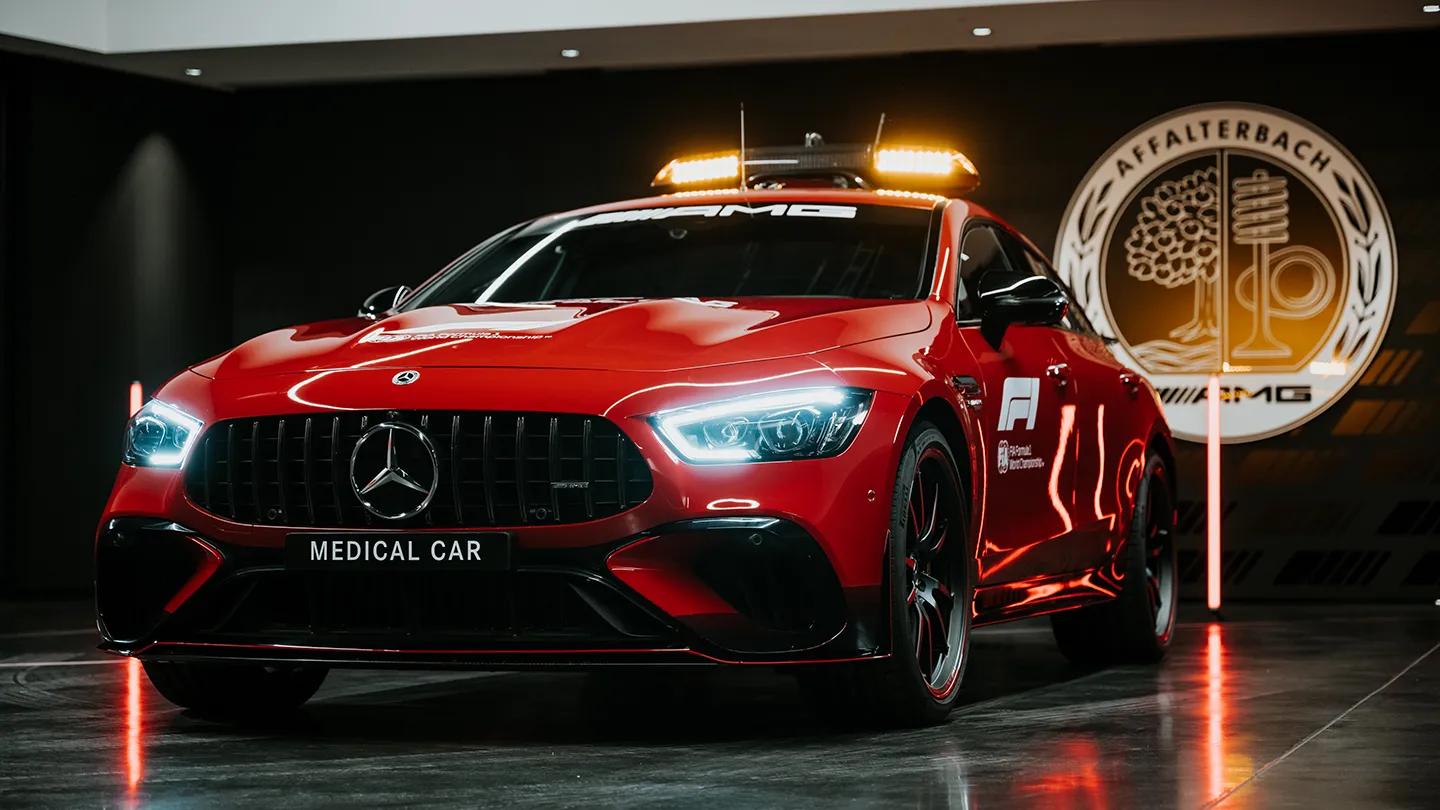 Medical Car in scenery