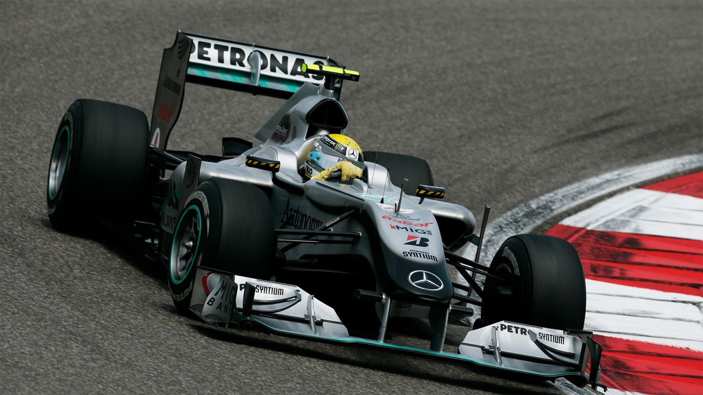 Mercedes-AMG fromula 1 vehicle W 01