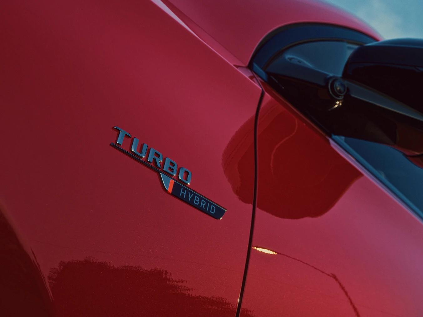 ‘Turbo’ lettering on the Mercedes-AMG GLE 53 Hybrid Coupé