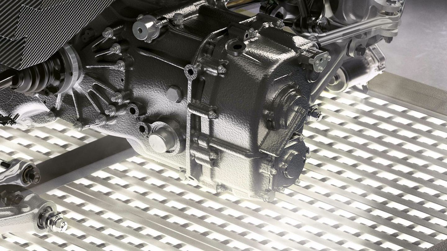 Gearbox of the Mercedes-AMG GT4