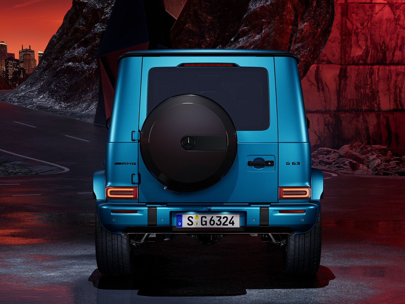 Focus spare wheel G 63.